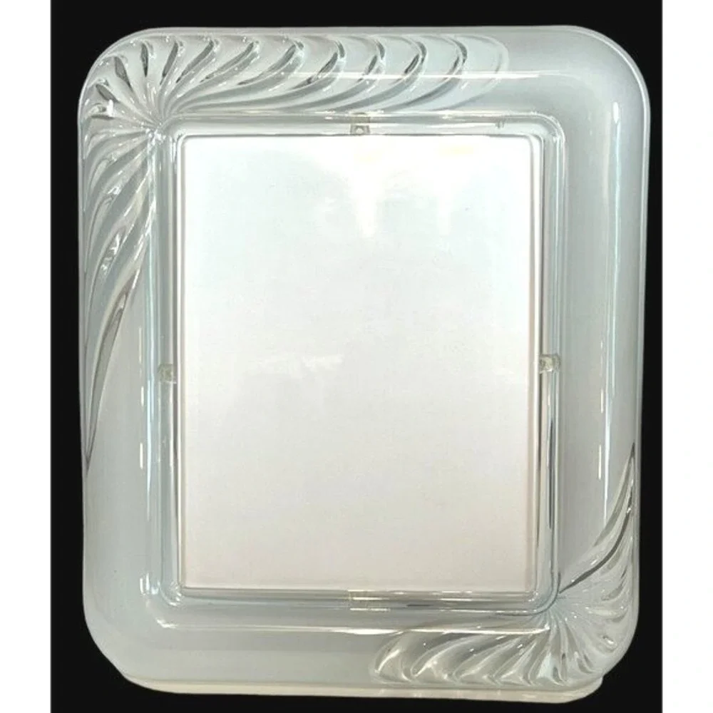 Vtg Micasa Glass Picture Frame Mystique Made in Germany Wedding Baby Child 8X10